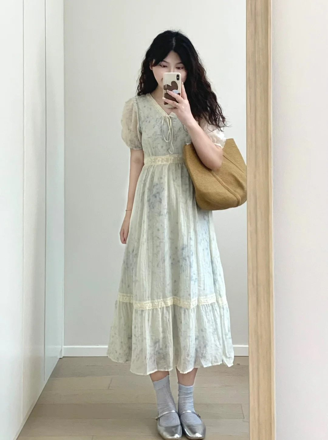 👗今天穿了仙女裙!!!温温柔柔～