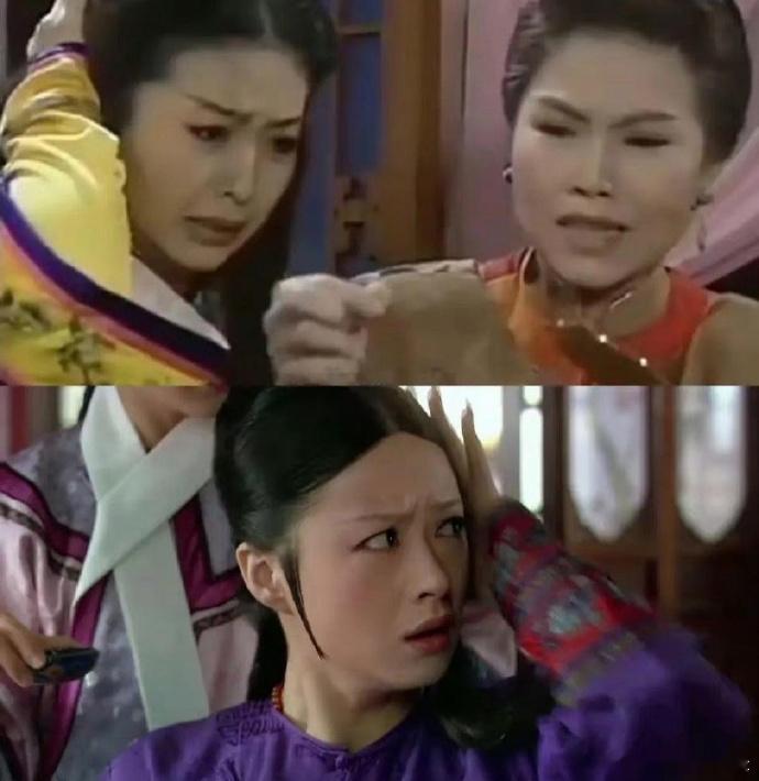 有网友说甄嬛传这几个镜头都是照着以前的剧复刻的 