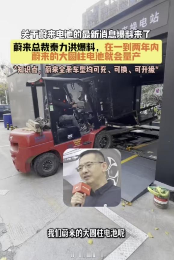 现在还在花大力气在大圆柱电池的，海外主要有特斯拉和宝马。没注意原来国内蔚来也在孜