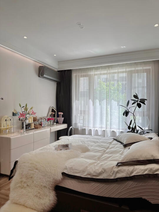 超温柔的卧室，一眼心动！🏡