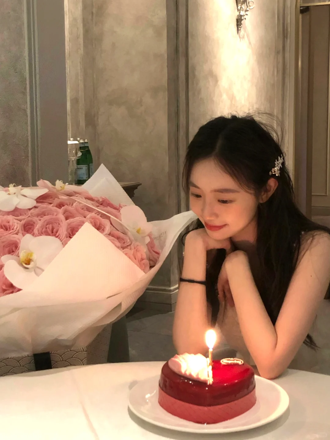 捧花拍照｜浪漫要夹杂在生活里💕