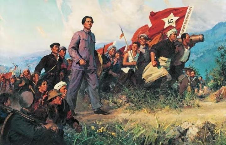 伟人之所以是伟人，是因为他们在关键时刻，确实非同凡响，
1928年8月，红军第四