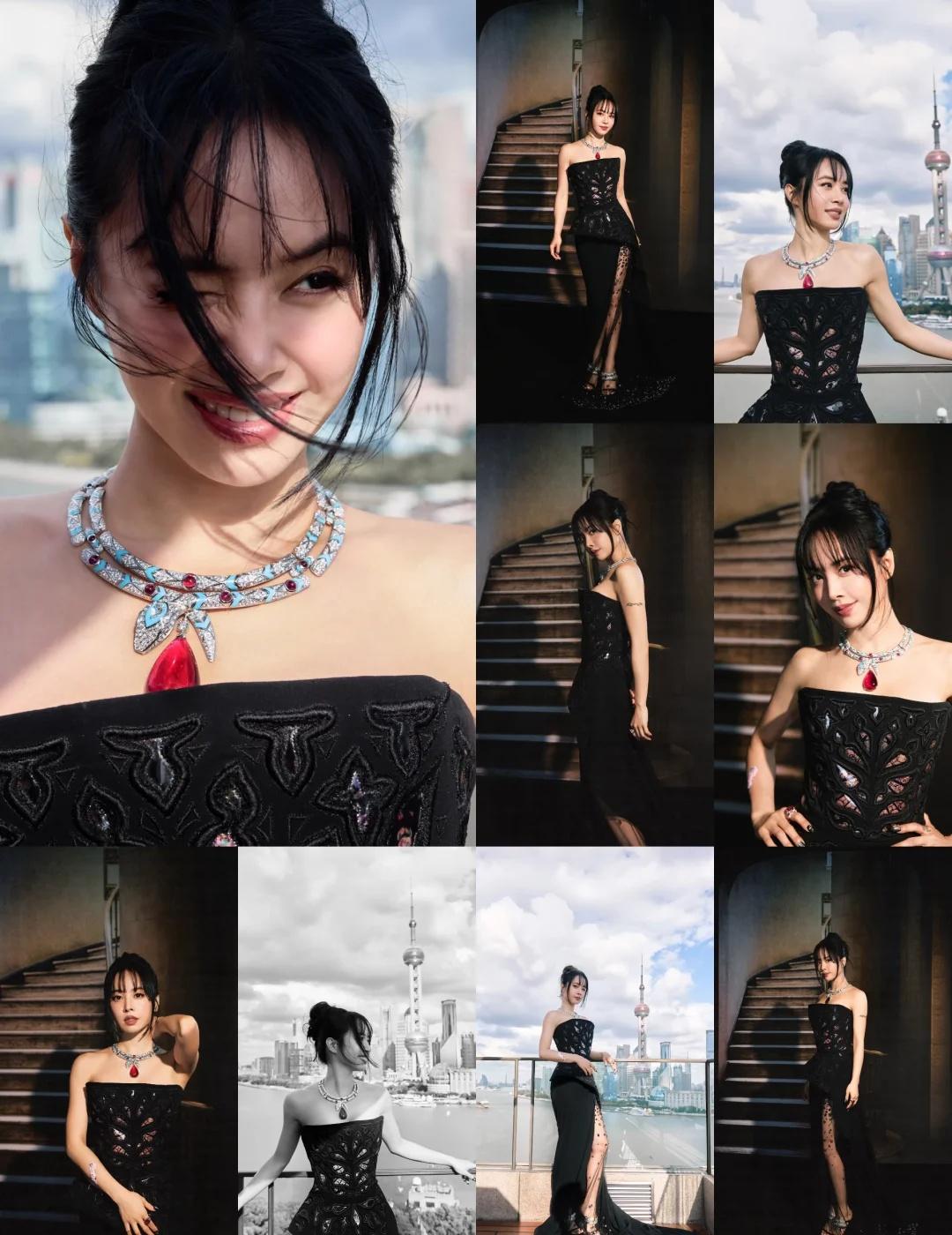 蔡依林🟰天时➕地利➕人和
宝格丽品牌代言人蔡依林身着Tony Ward 201