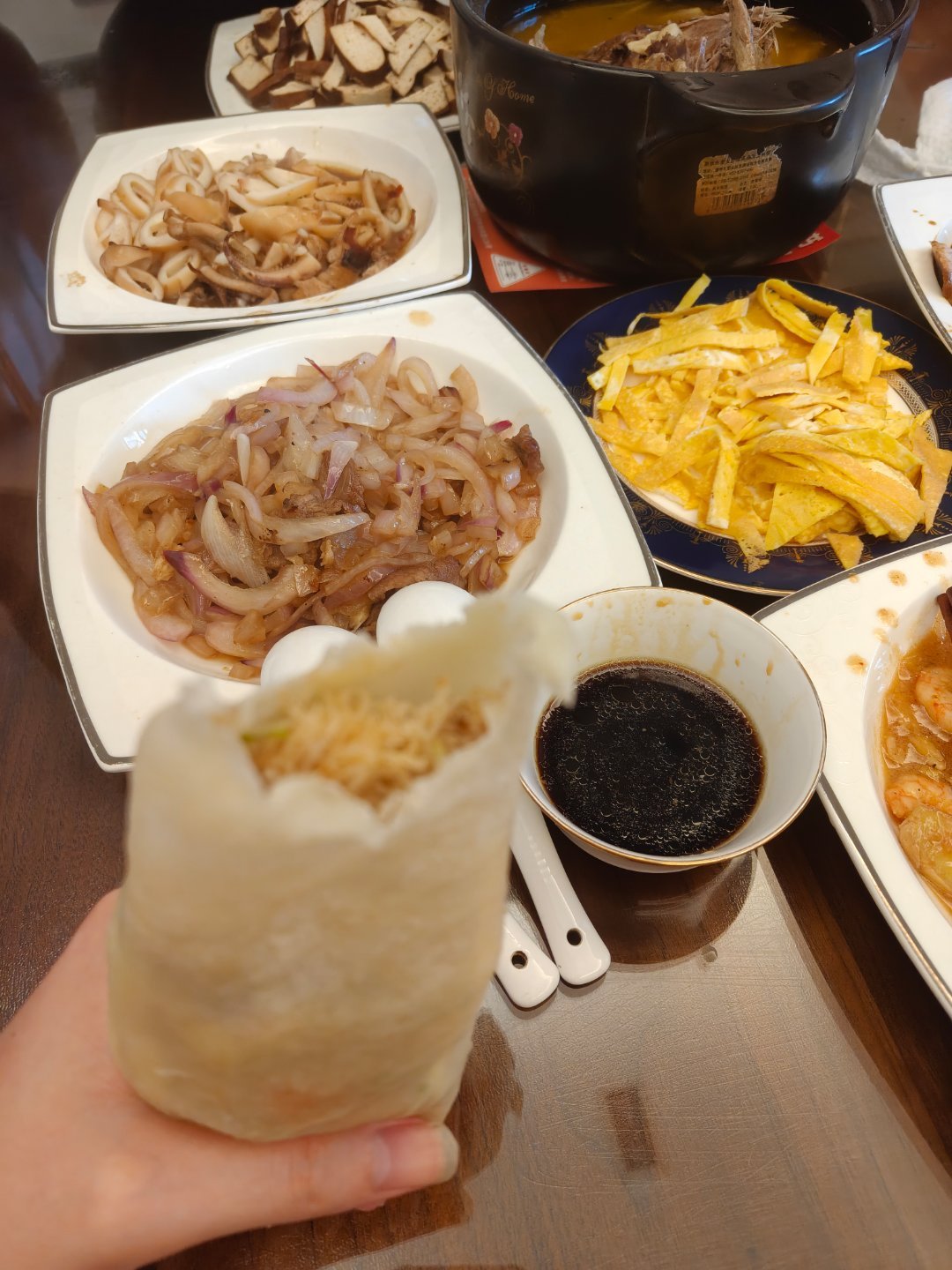 瞅瞅你们端午节吃啥呢台州标配 食饼筒+老鸭汤 