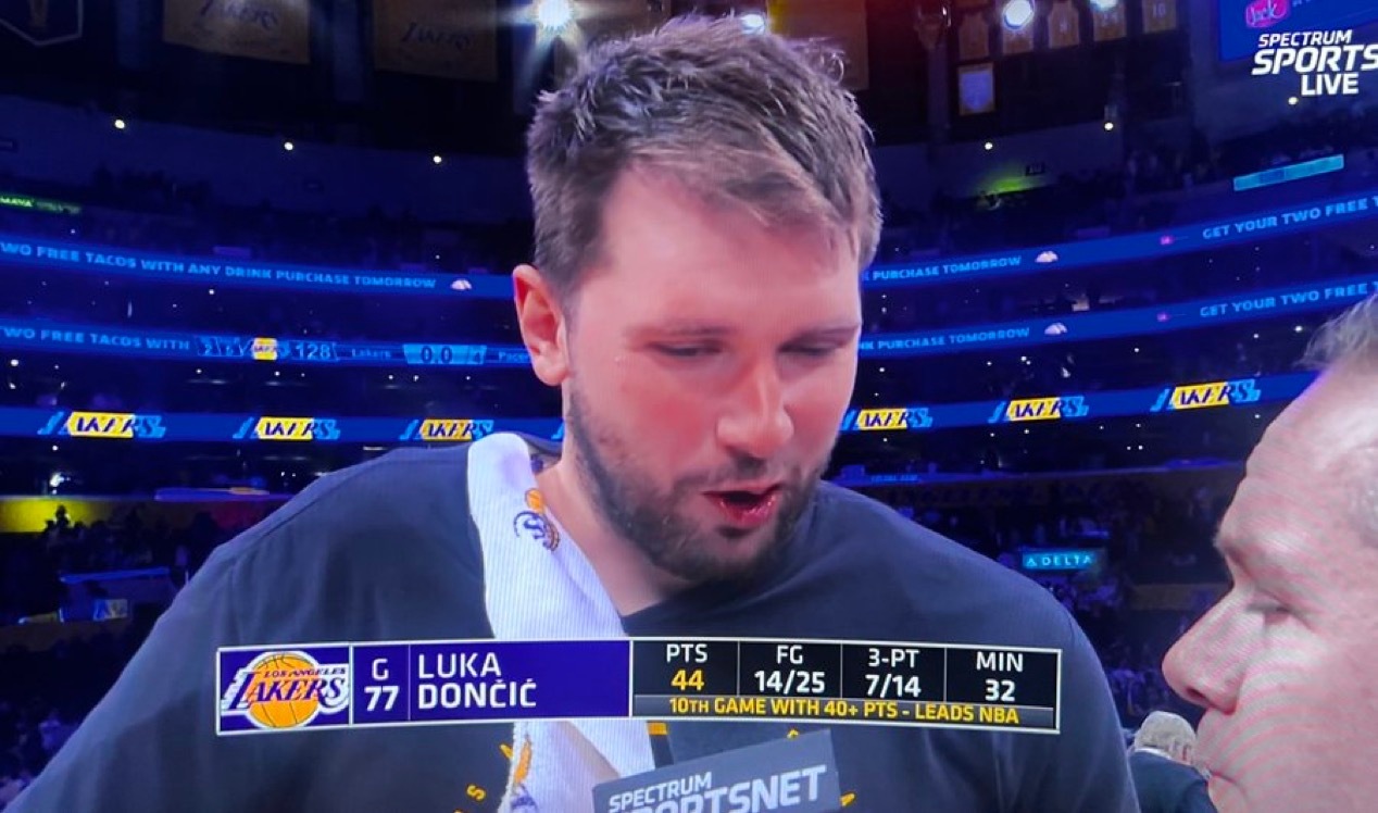 东契奇：“我们得多投篮。我们都是很棒的小伙子，很棒的球员。昨晚我们输了，但我们本