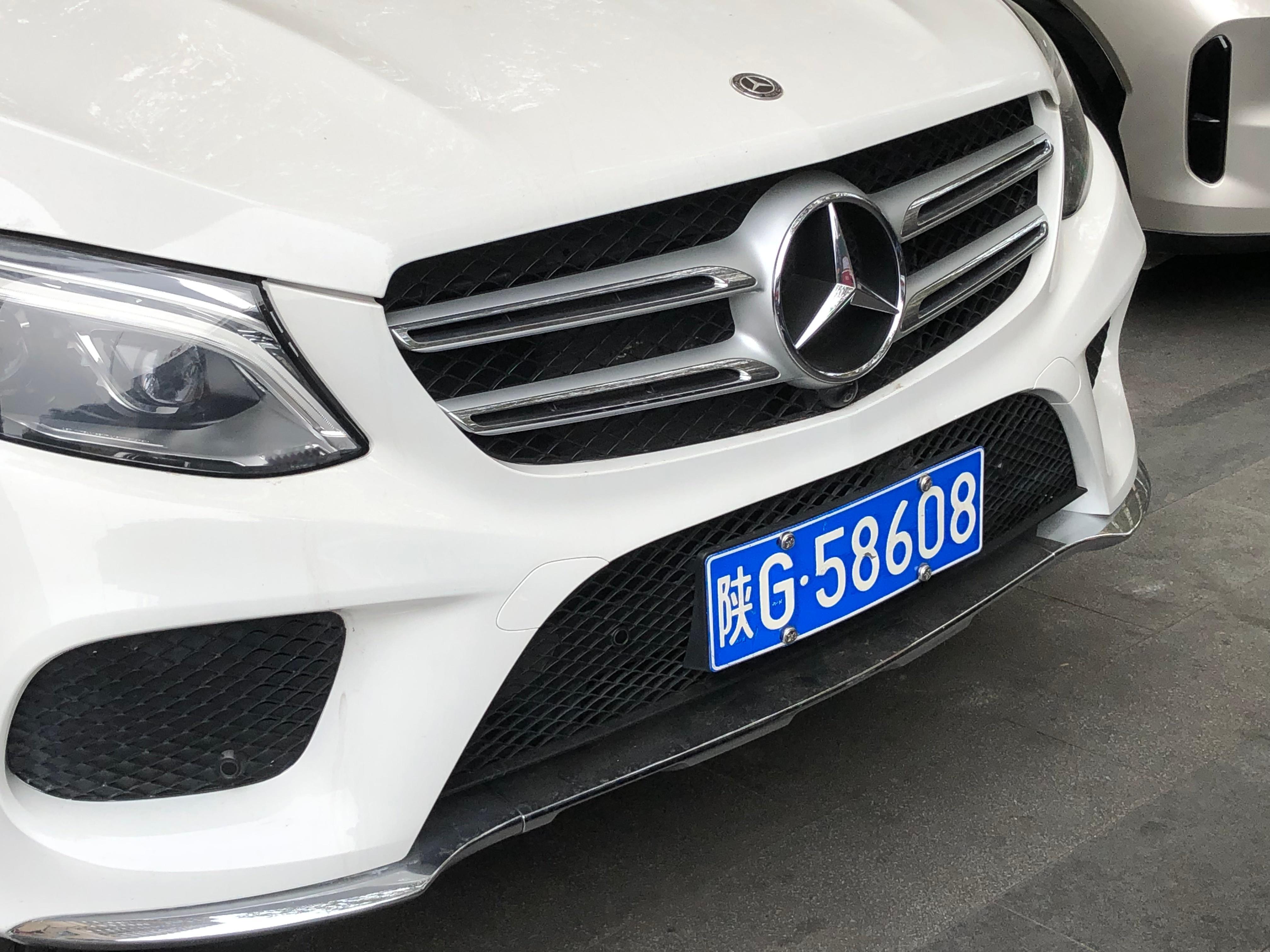 陕G58608奔驰GLE400 