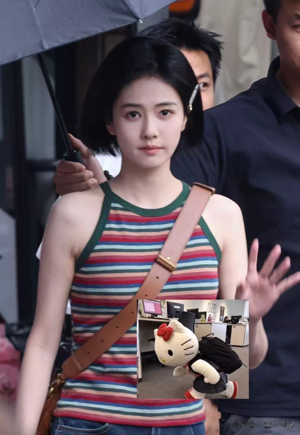 8月1日，白鹿新剧妆造，渐入佳境！
从一开始的被全网吐槽，粉丝维权到如今的路人眼