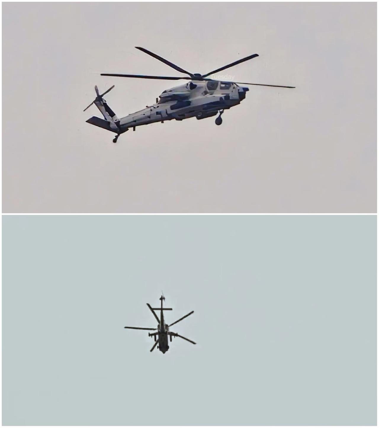 某东方大国新重武装直升机涂装，这也不丑啊？丑吗？