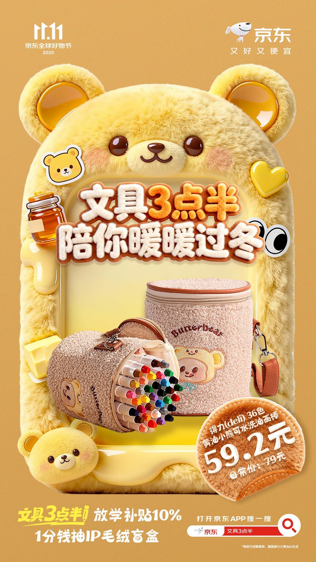 被小孩哥的文具装备震撼到了 别羡慕小孩哥的文具了！双11上JD搜“文具3点半”，