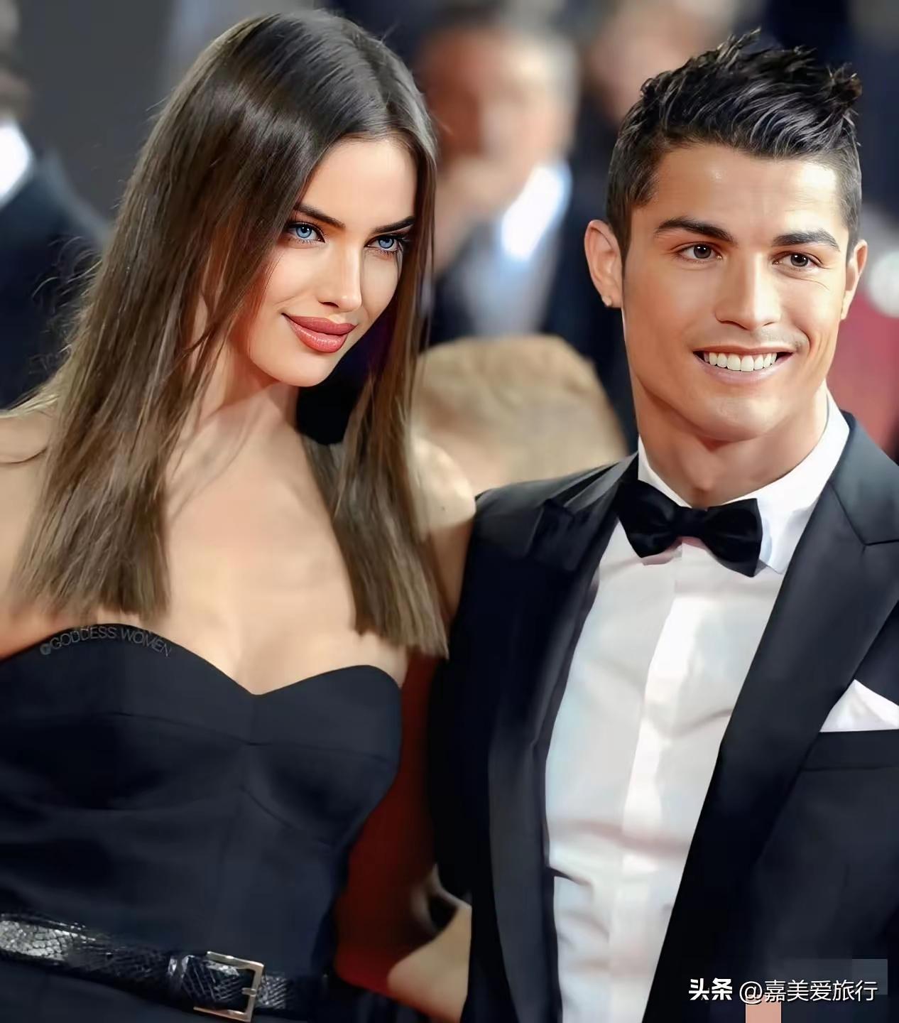 C罗和伊莲娜，可惜了！
这一对，真的是很多人的意难平！
他们的爱情，势均力敌，相