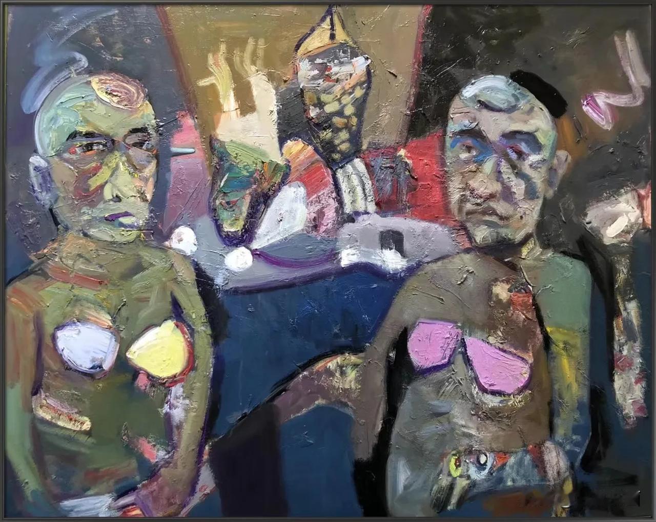 王进老师绘画作品欣赏
人物  动物和静物  油画100X80Cm