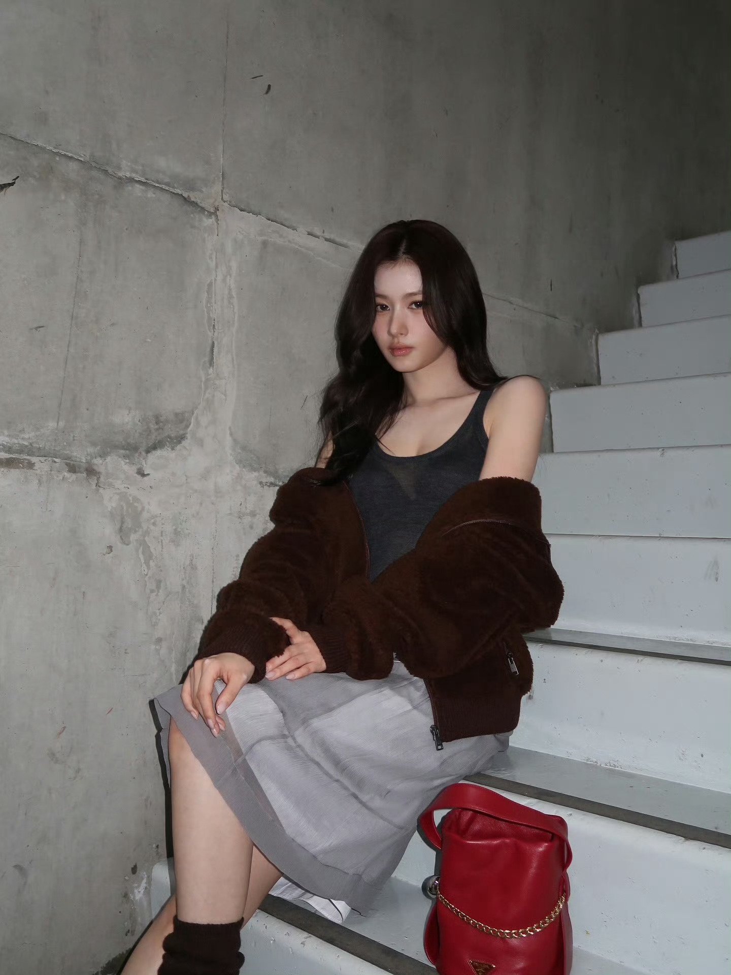 凑崎纱夏Sana  x  Prada 假日系列宣传照❤️🌷Prada Peti