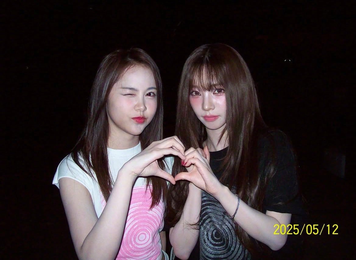 【Ins】aespa 柳智敏 & Hearts2Hearts合照合集，漂亮贴心的