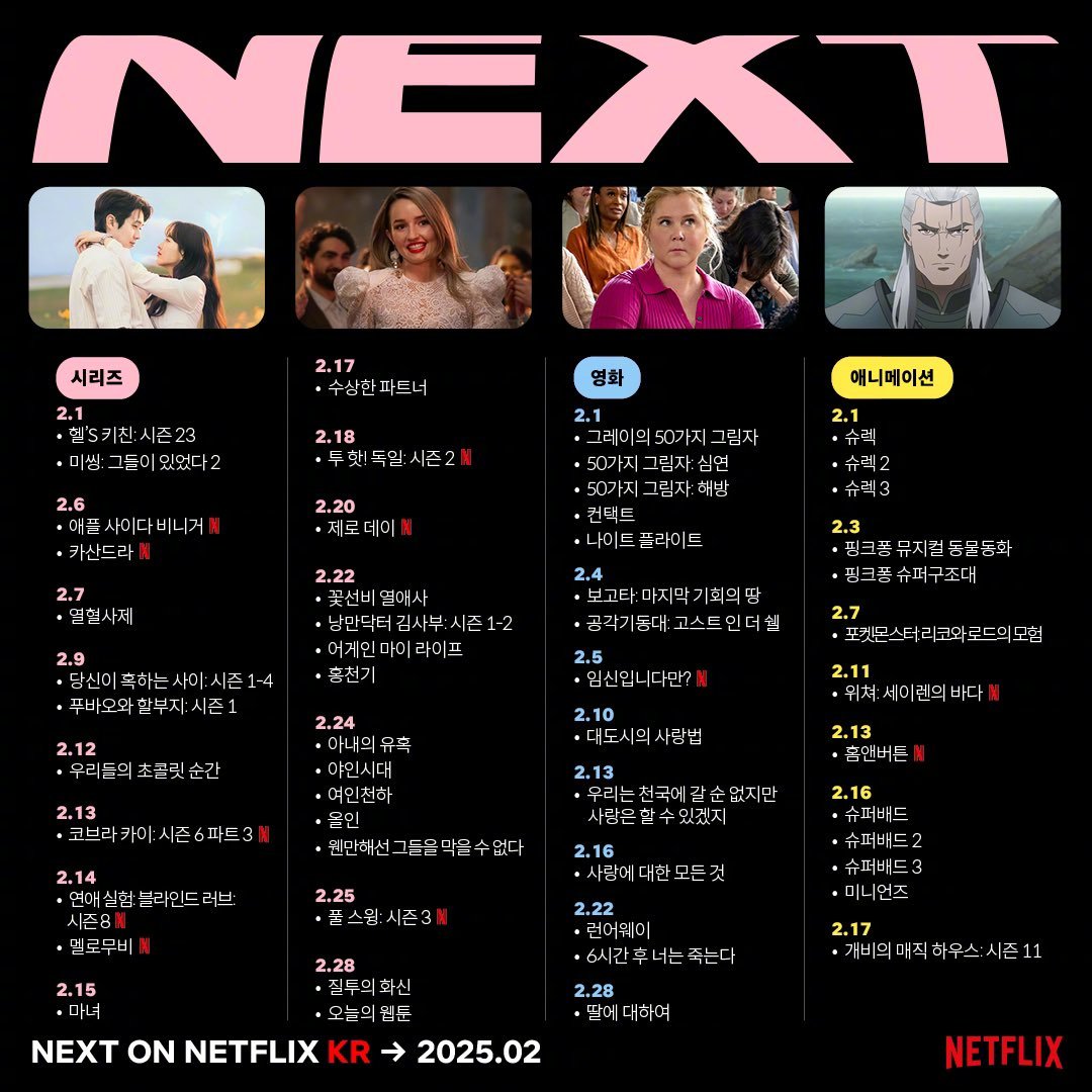 SBS和Netflix签了合作协议后，2月即将在Netflix播出的剧2/7《热