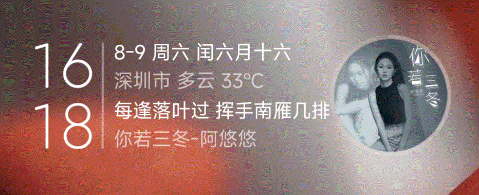 「头像时钟2」更新内容：
1、音乐专辑封面支持旋转；
2、新增音乐进度圈(不播放