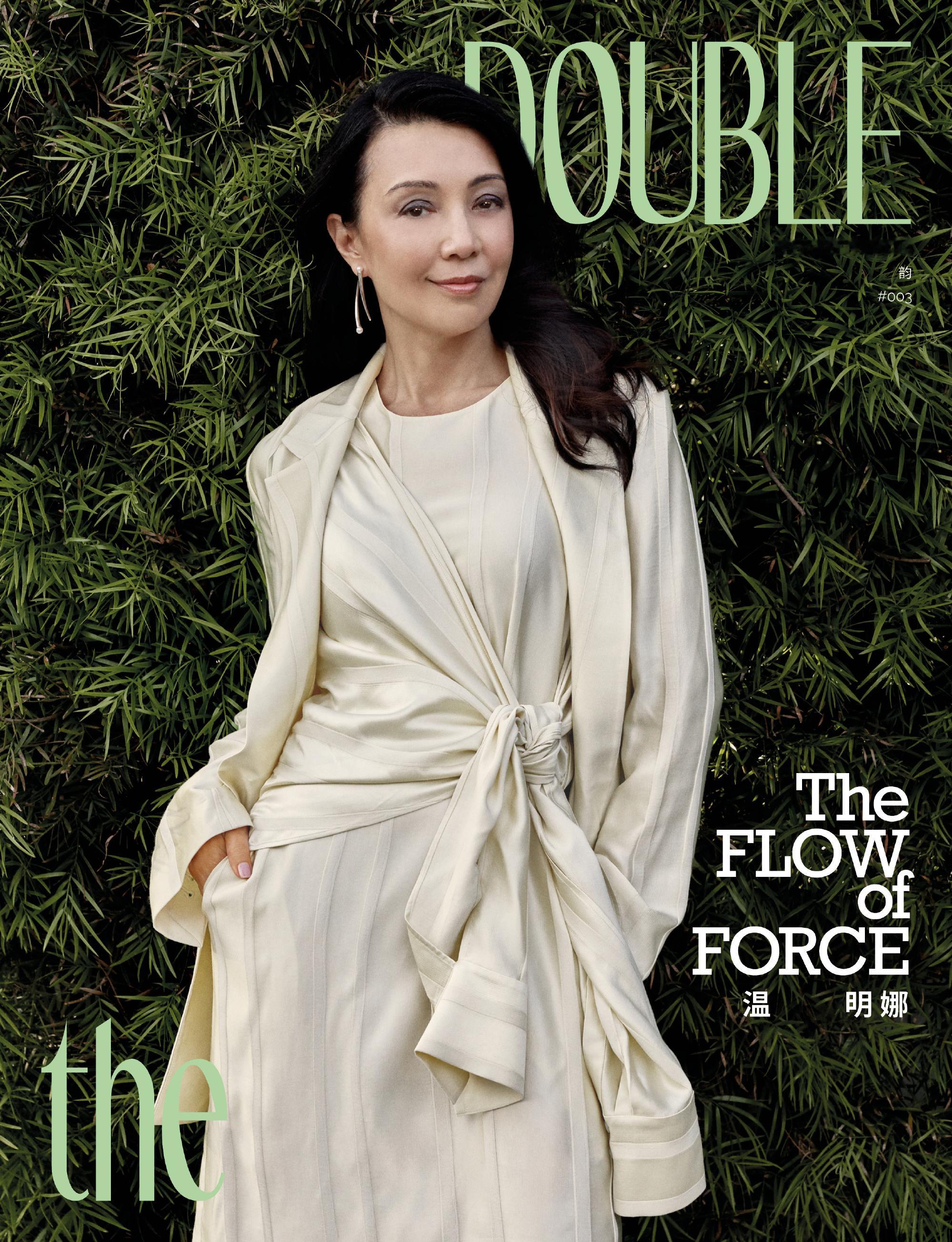 theDOUBLE最新一期封面拍摄了好莱坞女演员温明娜，优雅复古的惊喜人选~ 