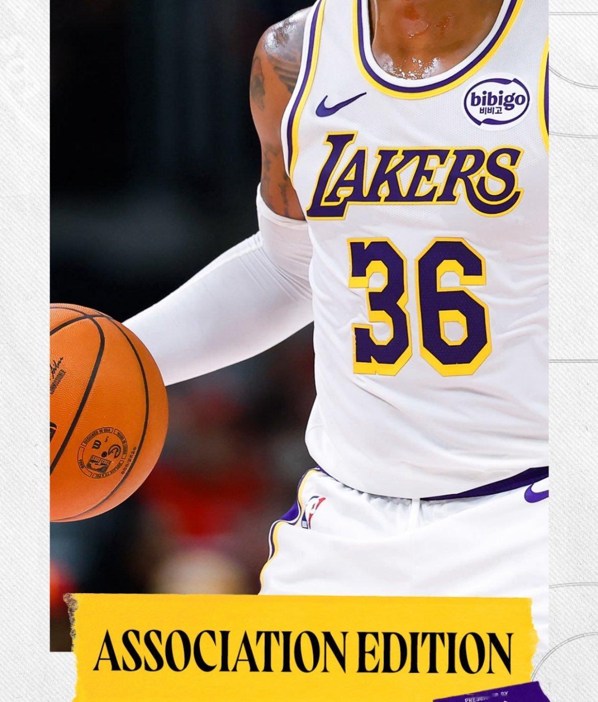 湖人今天比赛将穿“联盟版”球衣