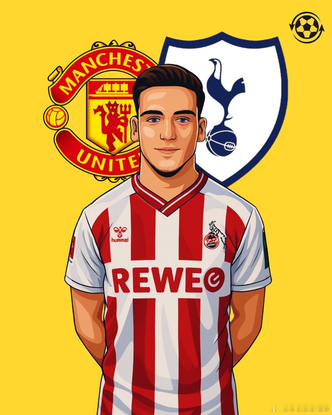 🚨曼聯和托特納姆熱刺有意簽下賽義德·埃爾馬拉，並已聯繫科隆足球俱樂部，詢問交易