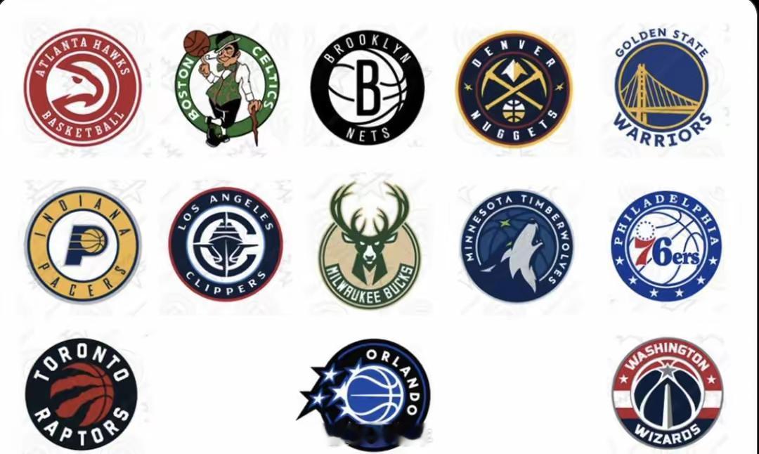 魔术换了新队标之后，NBA当中的圆形队标又多一个，这就是我所说的同质化，其实这对