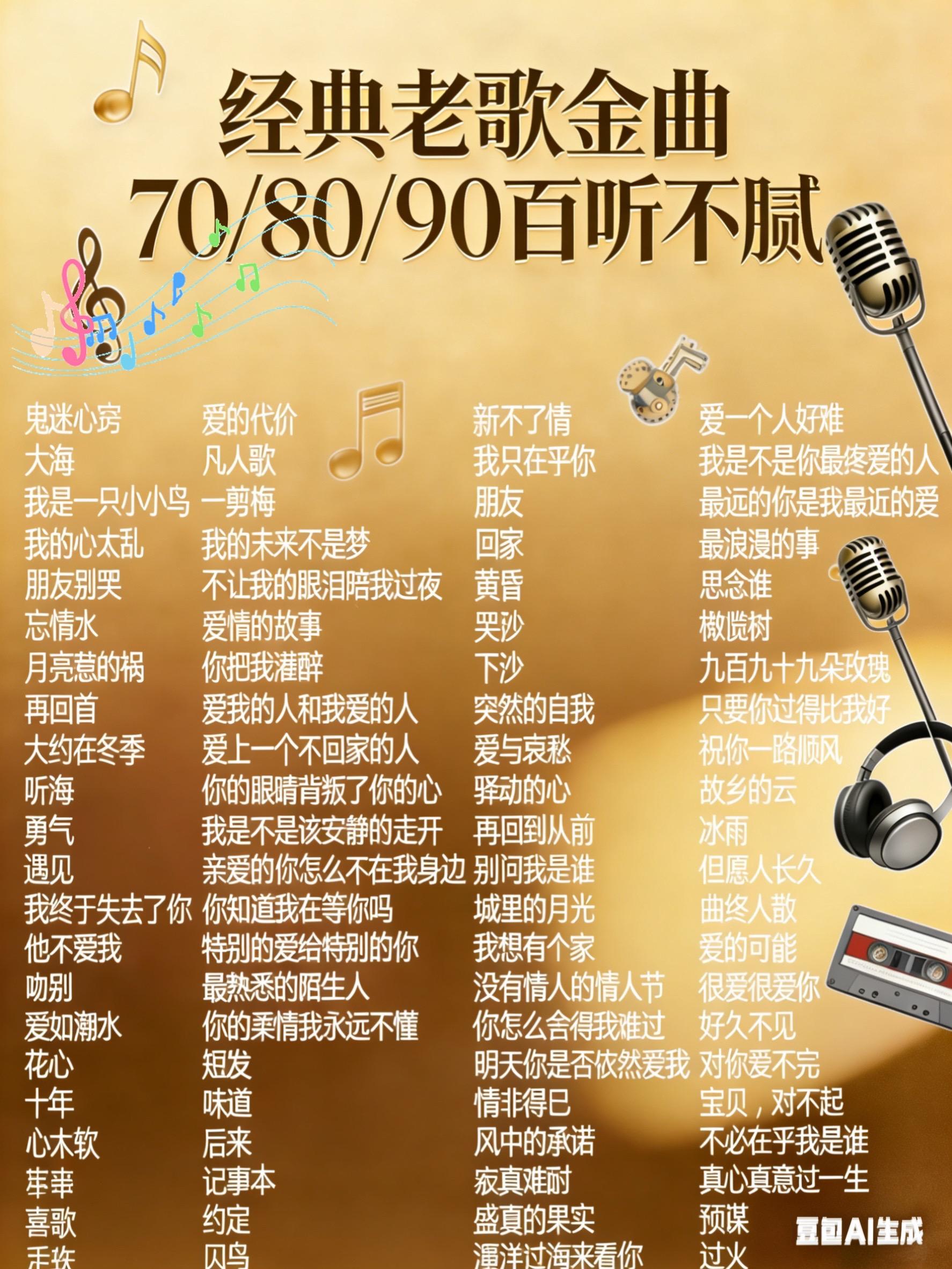 车载U盘 车载音乐 经典老歌 怀旧金曲 音乐分享