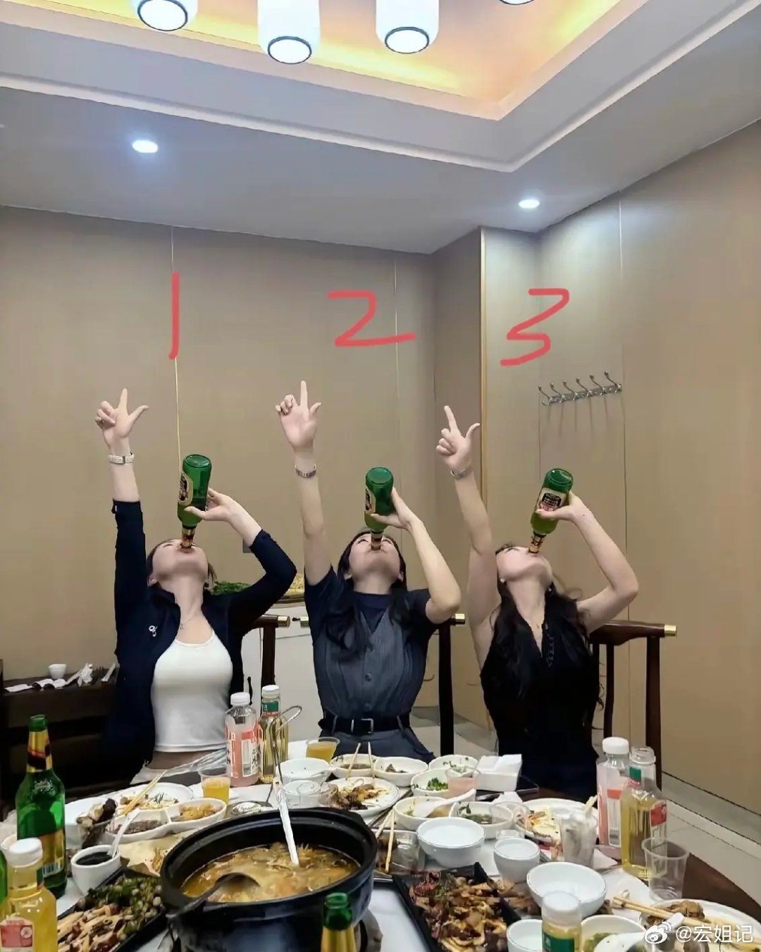 你觉得谁的酒量大？ 