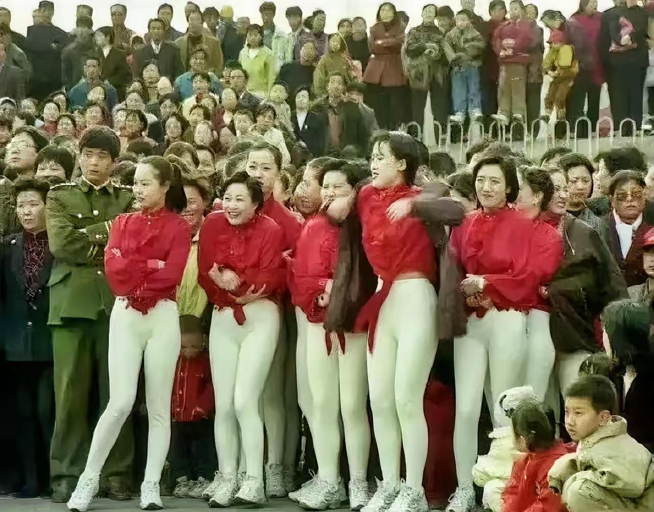 当年最流行的健美裤，你穿过吗？