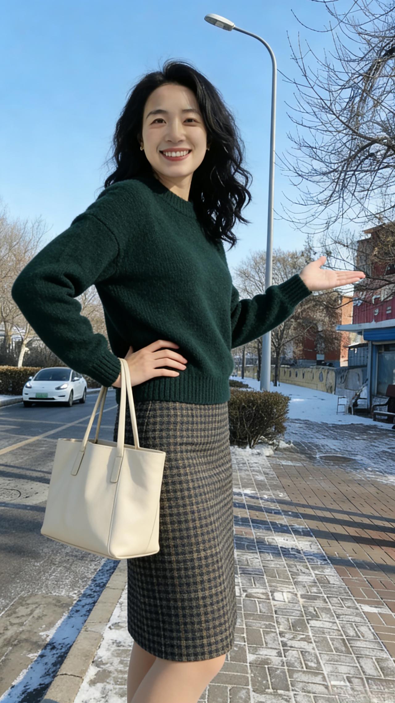 第一种温柔是墨绿的绒
裹着清晨的霜，等第一缕阳光
第二种是酒红的西装
衬着白衫，