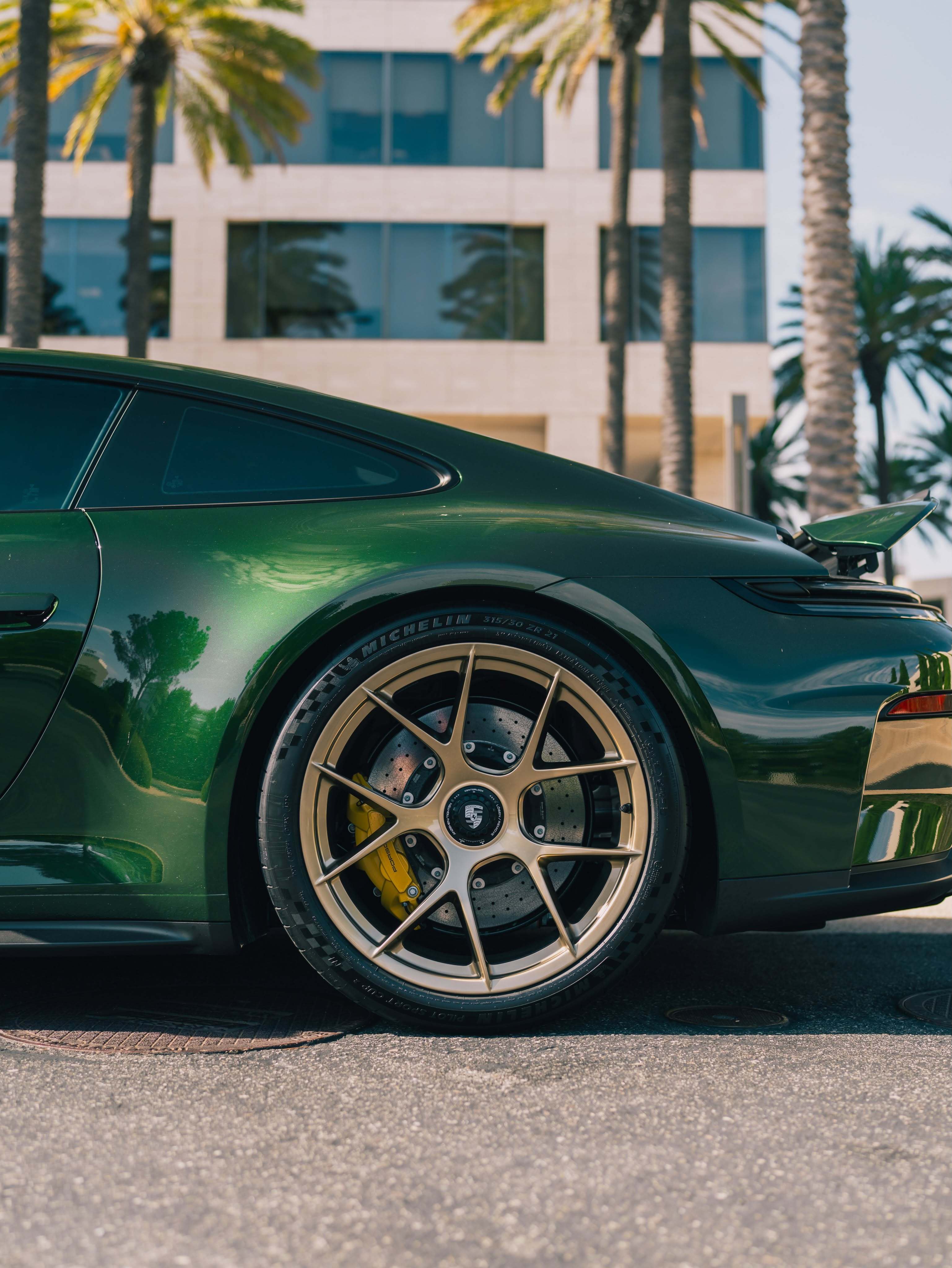 Porsche 911 GT3 Touring保时捷保时捷911 这个绿很美！ 