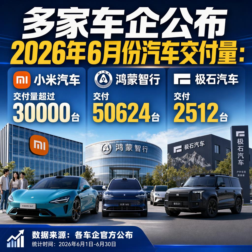 很多人以为月销3万台是新势力的“安全线”，跨过就稳了。
但2026年6月的这份成