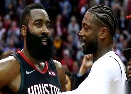 哈登拼了老命轰下55分，结果呢？
追梦格林一句话就把他打回原形：“韦德有三个冠军