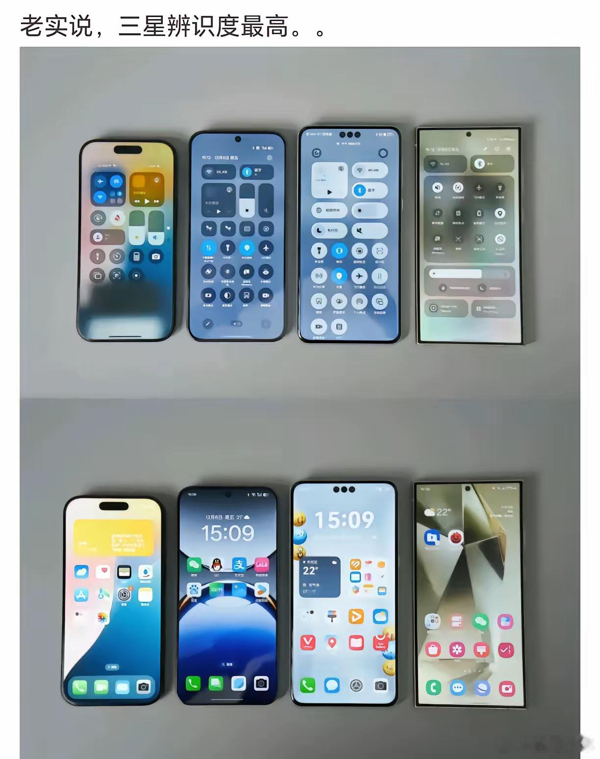 不看品牌，哪个手机系统界面好看？ 