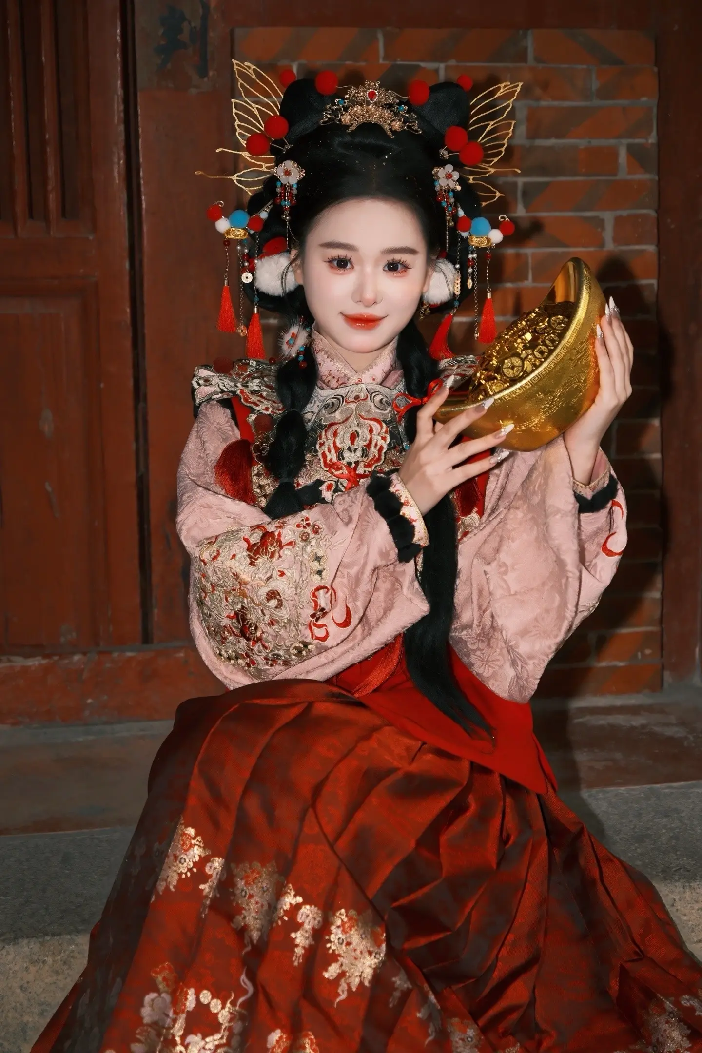 财神爷的小助理来啦。见者发财哦