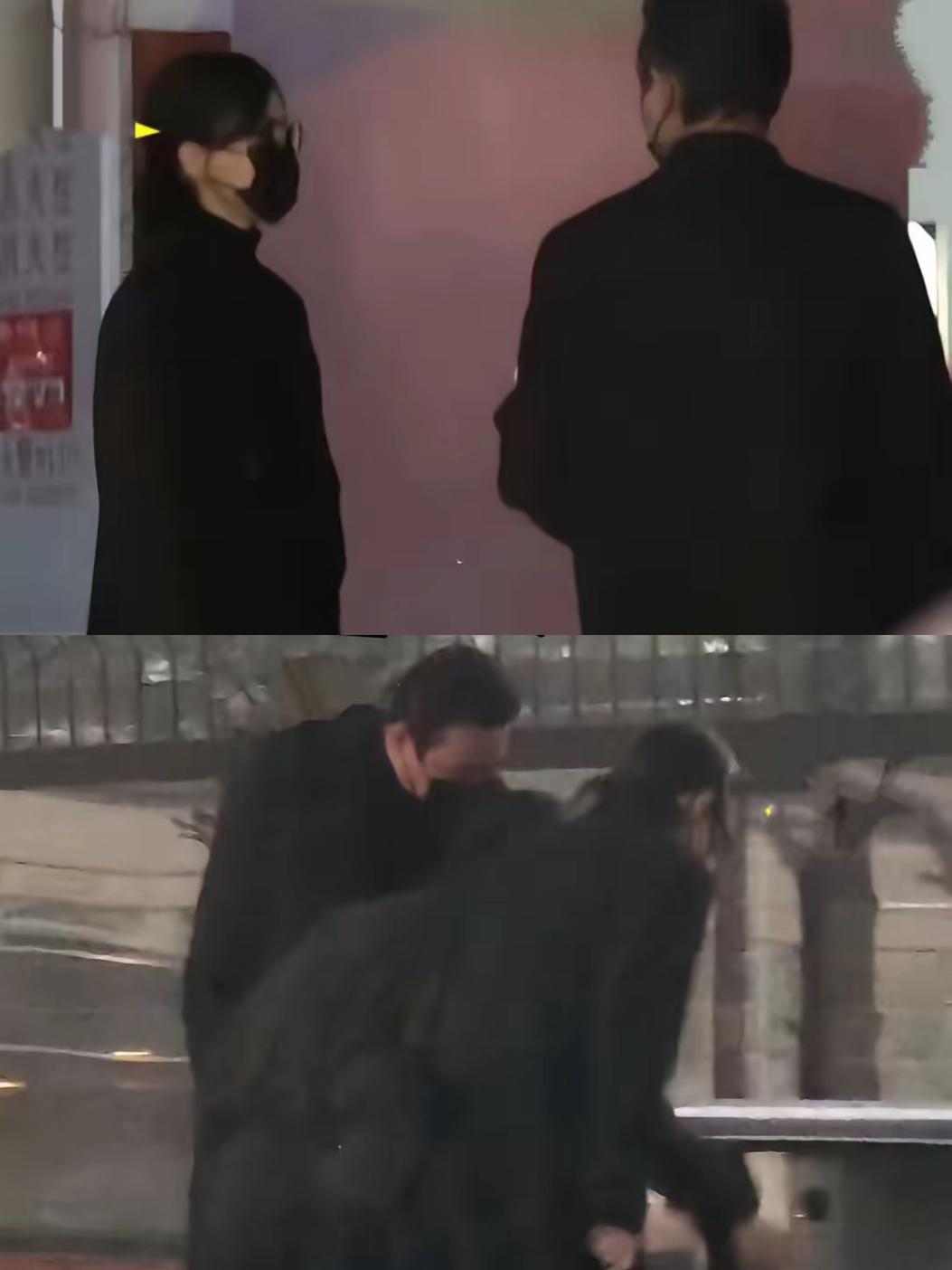 唐嫣罗晋被拍到一起回家

​说句大实话

​俩人走在路上没有牵手，只是因为北京太