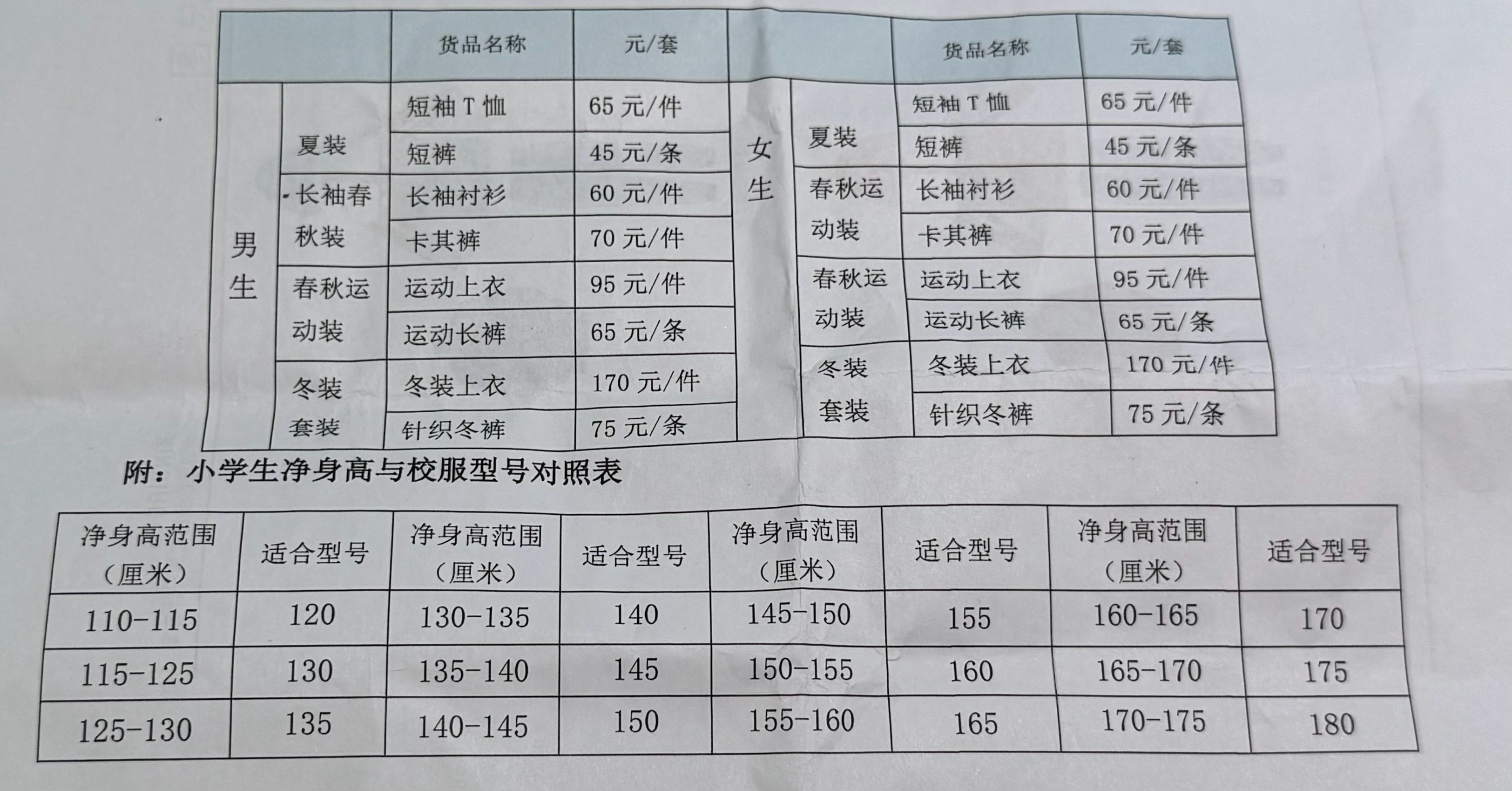 带小学生来买校服了，本来想着门店随时都能过去买不着急，今天有姐妹提醒要早点买不然