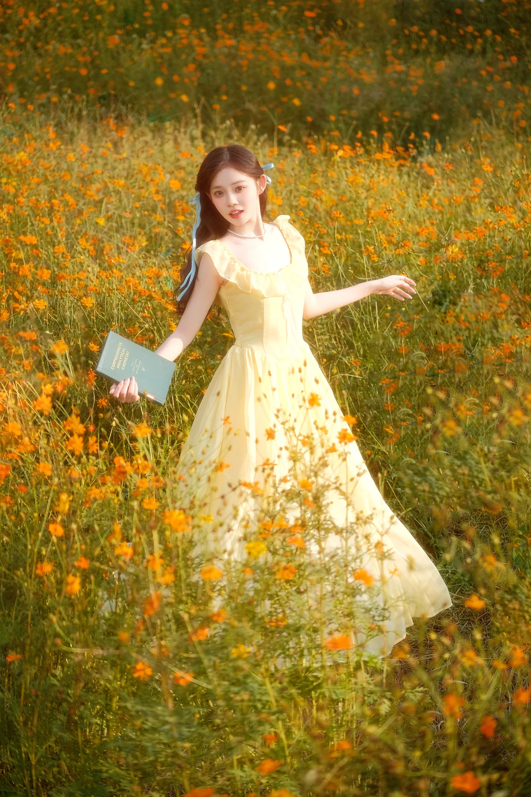 存一些秋日花海拍照姿势🍂🌼