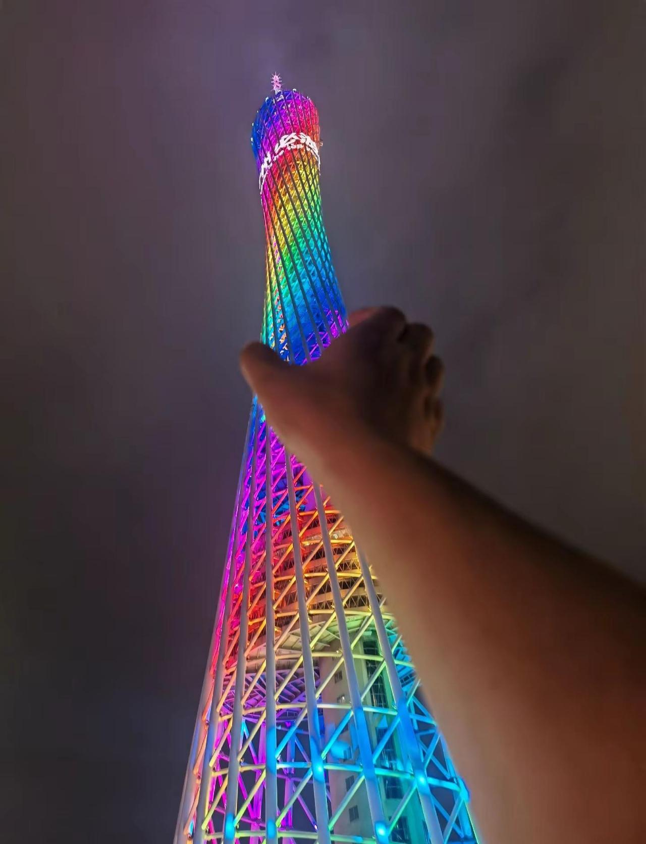 拿下广州塔 打卡广州塔小蛮腰