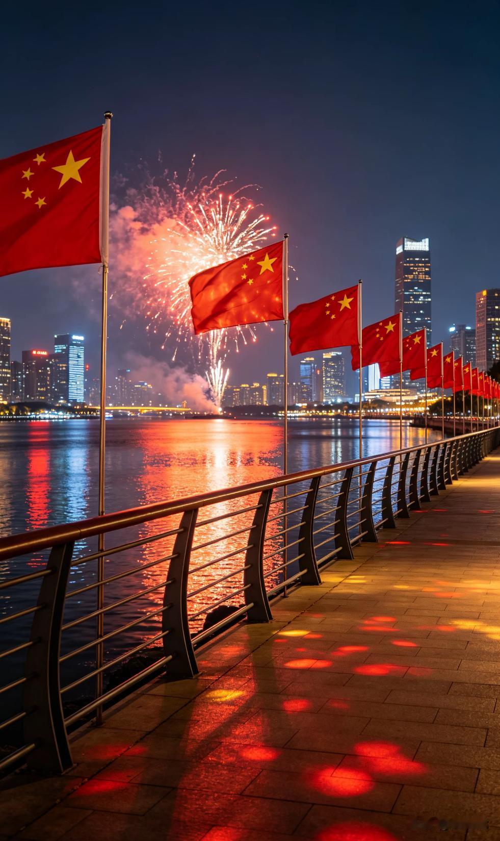 山河锦绣，国泰民安！目光所至皆为华夏，五星闪耀皆为信仰。何其有幸，生于盛世华夏，