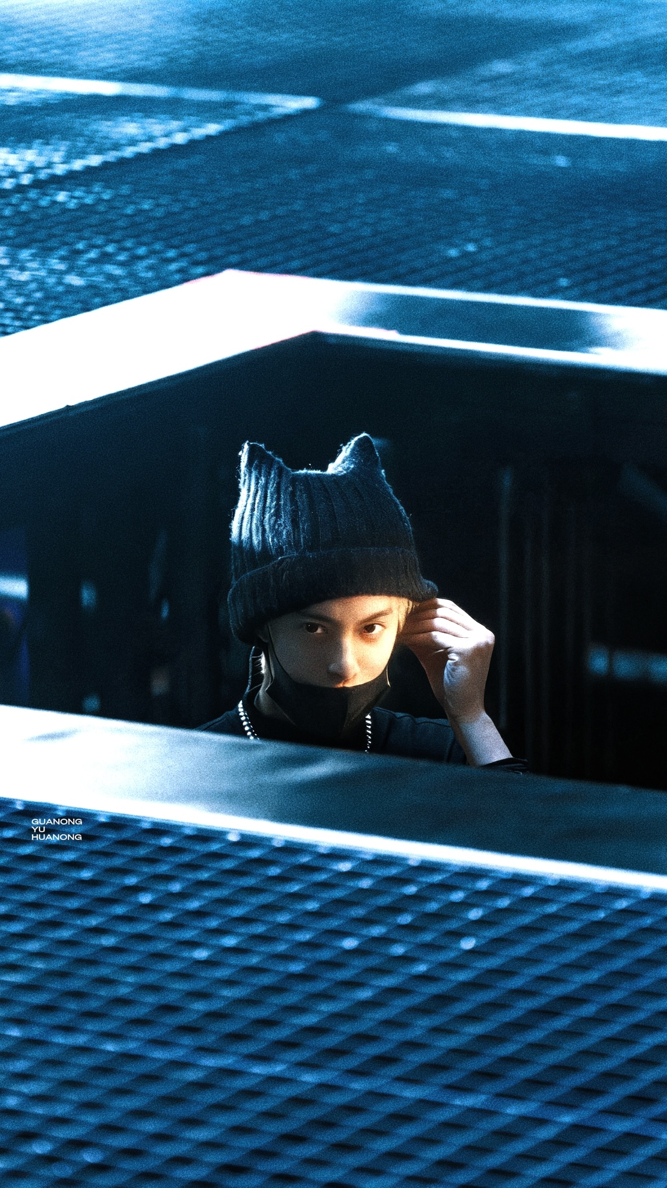 精致脸当然要打光王鹤棣