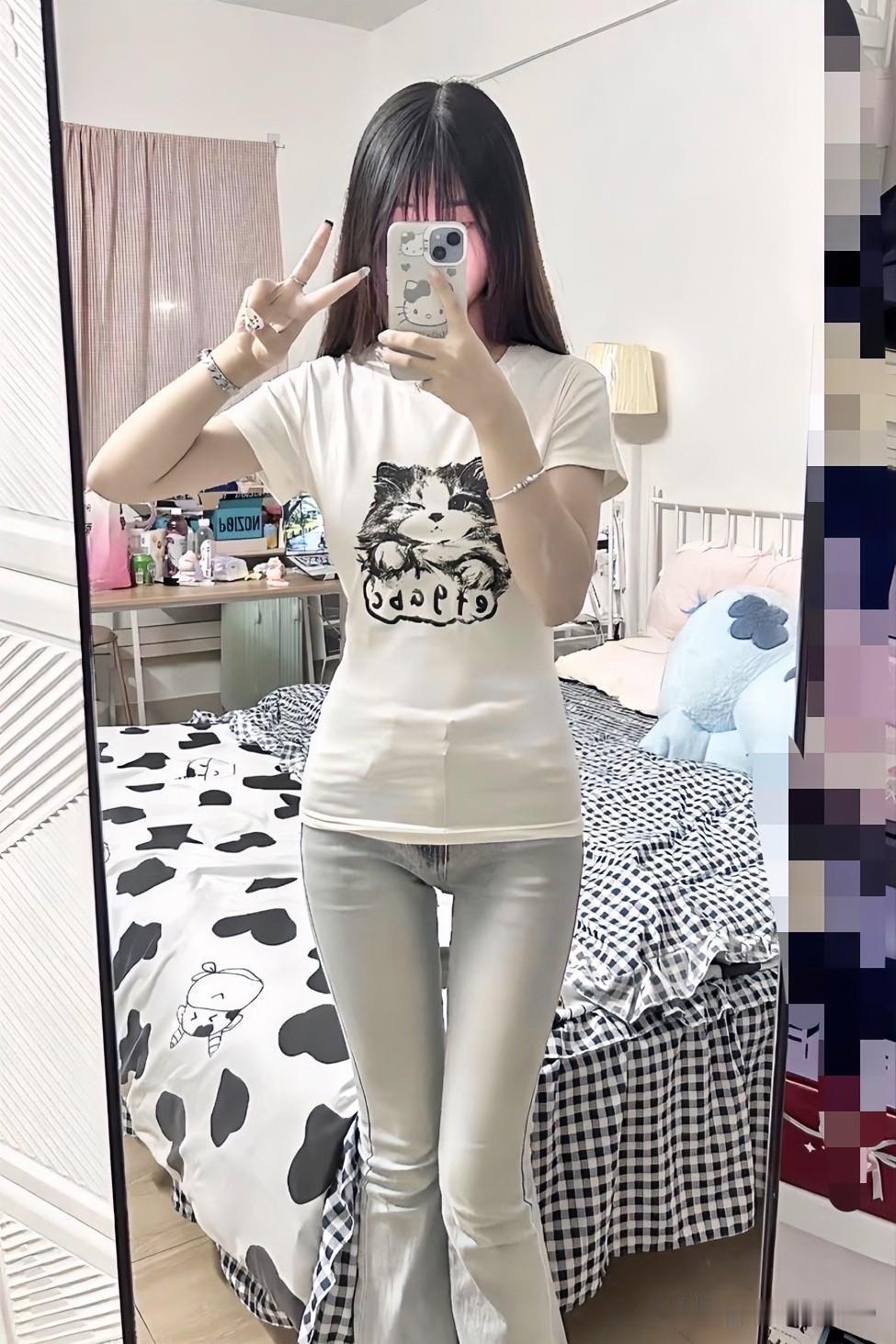 私房穿搭分享
牛仔裤