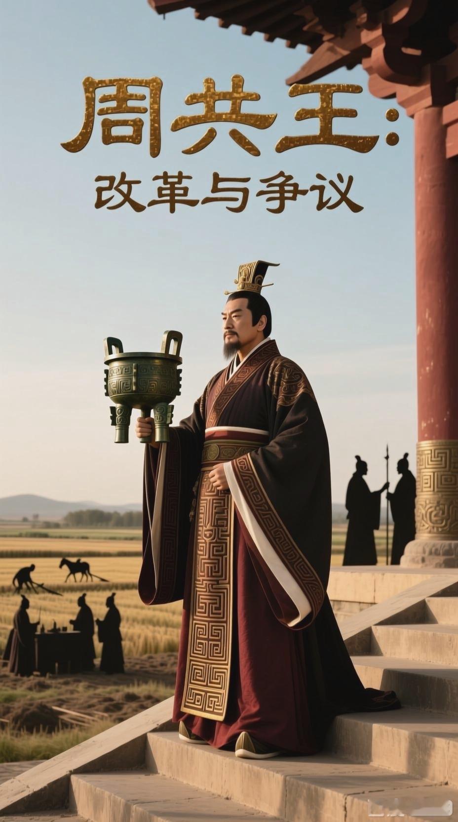 周共王是西周第六位君主，他终结昭穆时期的扩张政策，转而以和平稳定为治国核心。他借