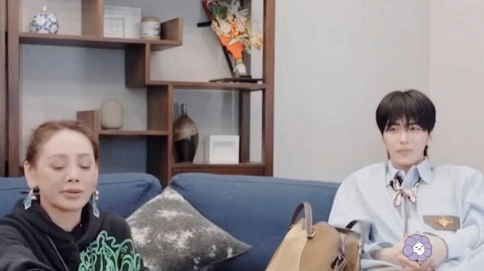 宁静是会安慰人的！

综艺《一路繁花2》开播，作为综艺新人的邵子恒有点紧张，宁静