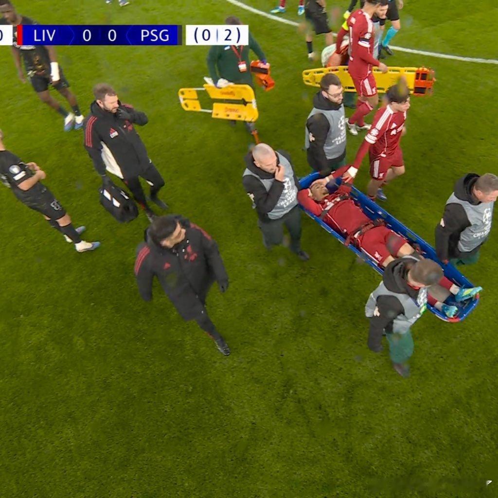 CANAL+ 透露•已确认埃基蒂克的跟腱受伤。• 与先前流传的说法不同，目前尚未