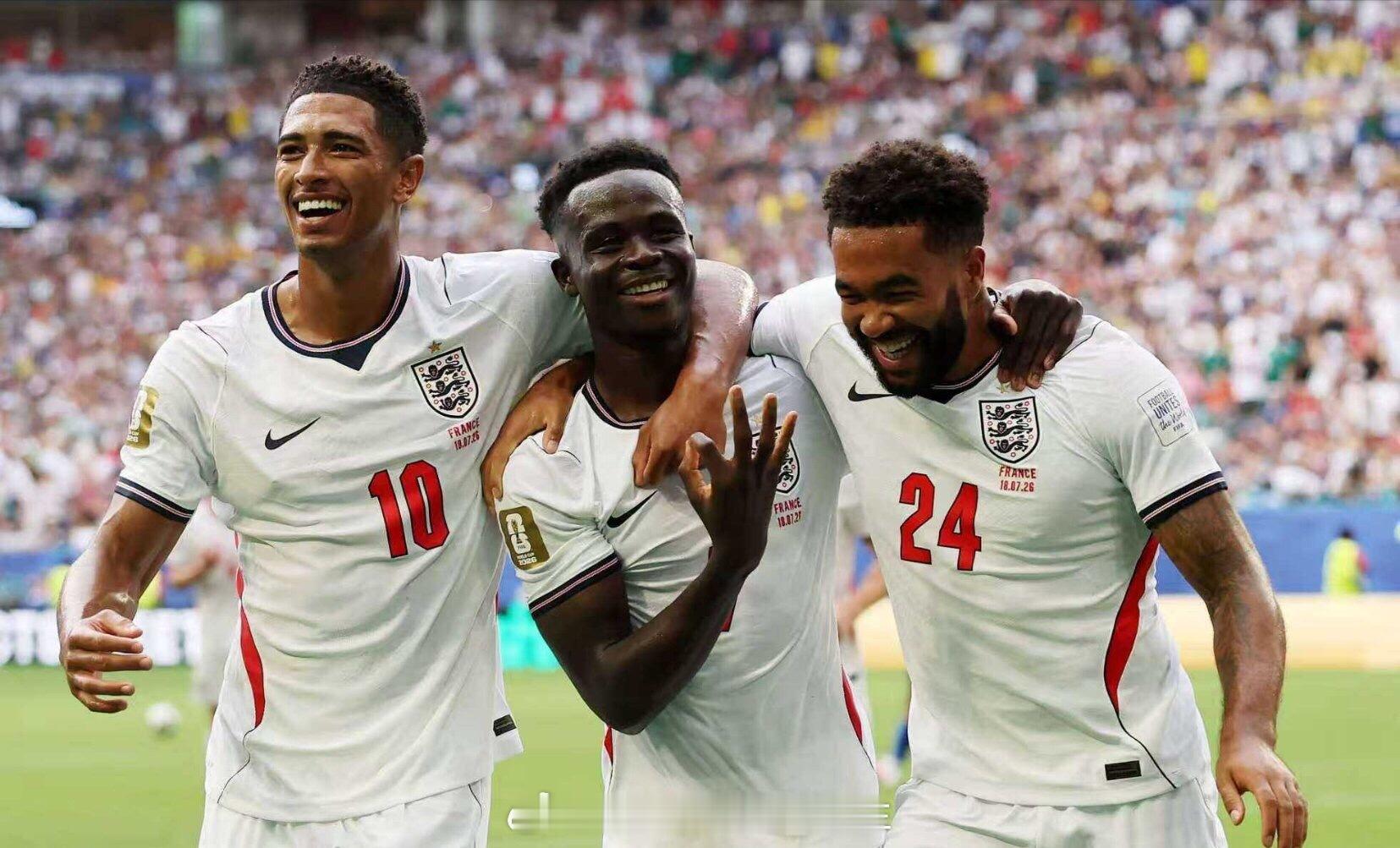 28.8亿欧巅峰对决！英格兰6-4法国轰10球，姆巴佩双响超梅西登顶射手王美加墨