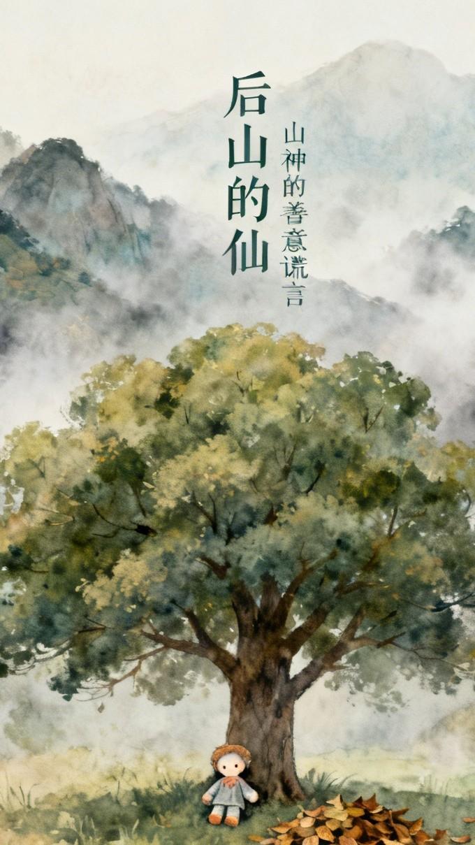 江湖怪谈•荒诞志213《后山的仙》
内容：村后山有棵老槐树，大人说里面有仙，小孩