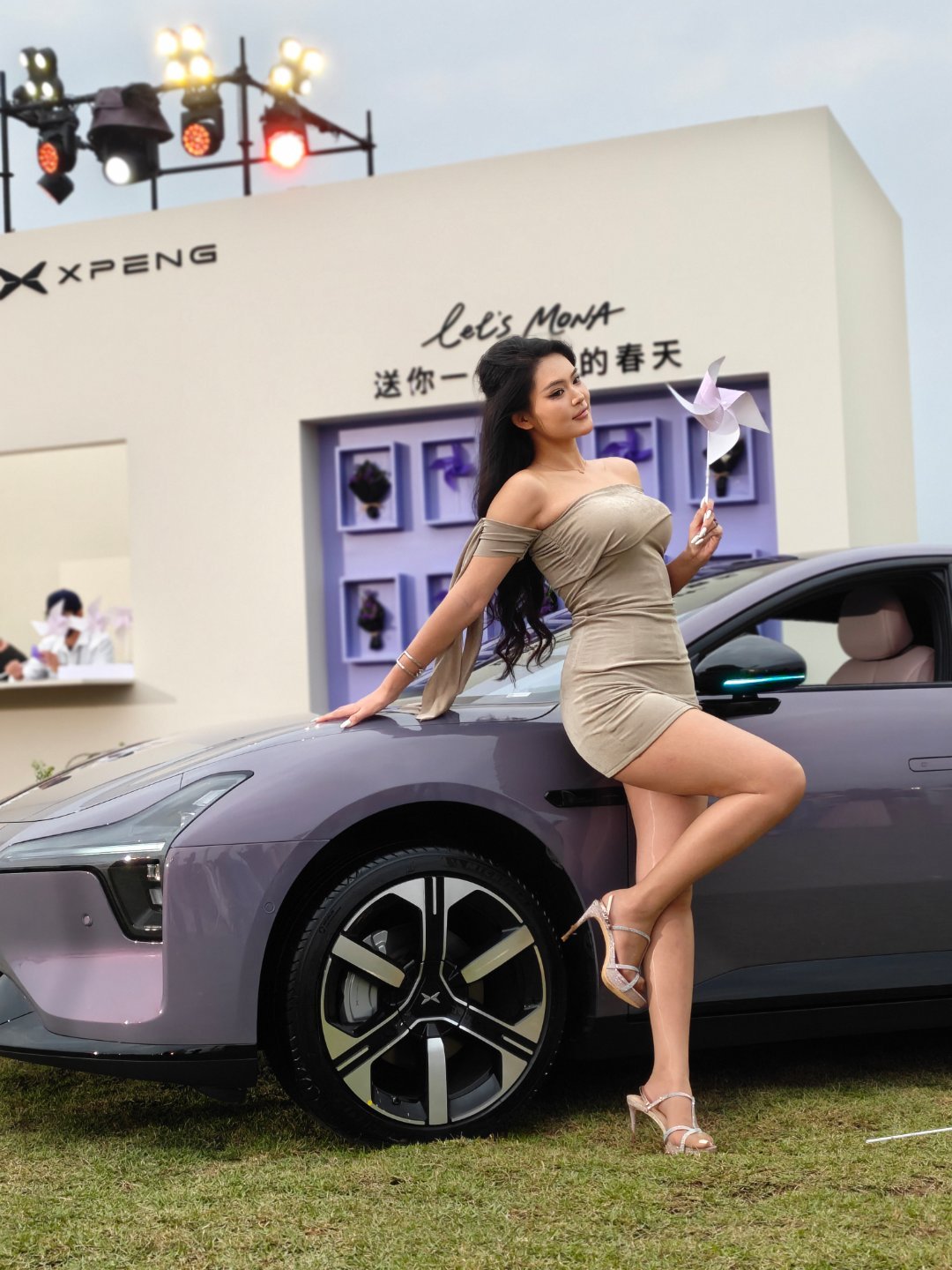 我太喜欢参加小鹏的活动了。 