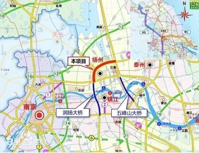 四标连中！启扬高速扬州西北绕城段扩建工程（第二批）评标结果公示，16亿施工标段即