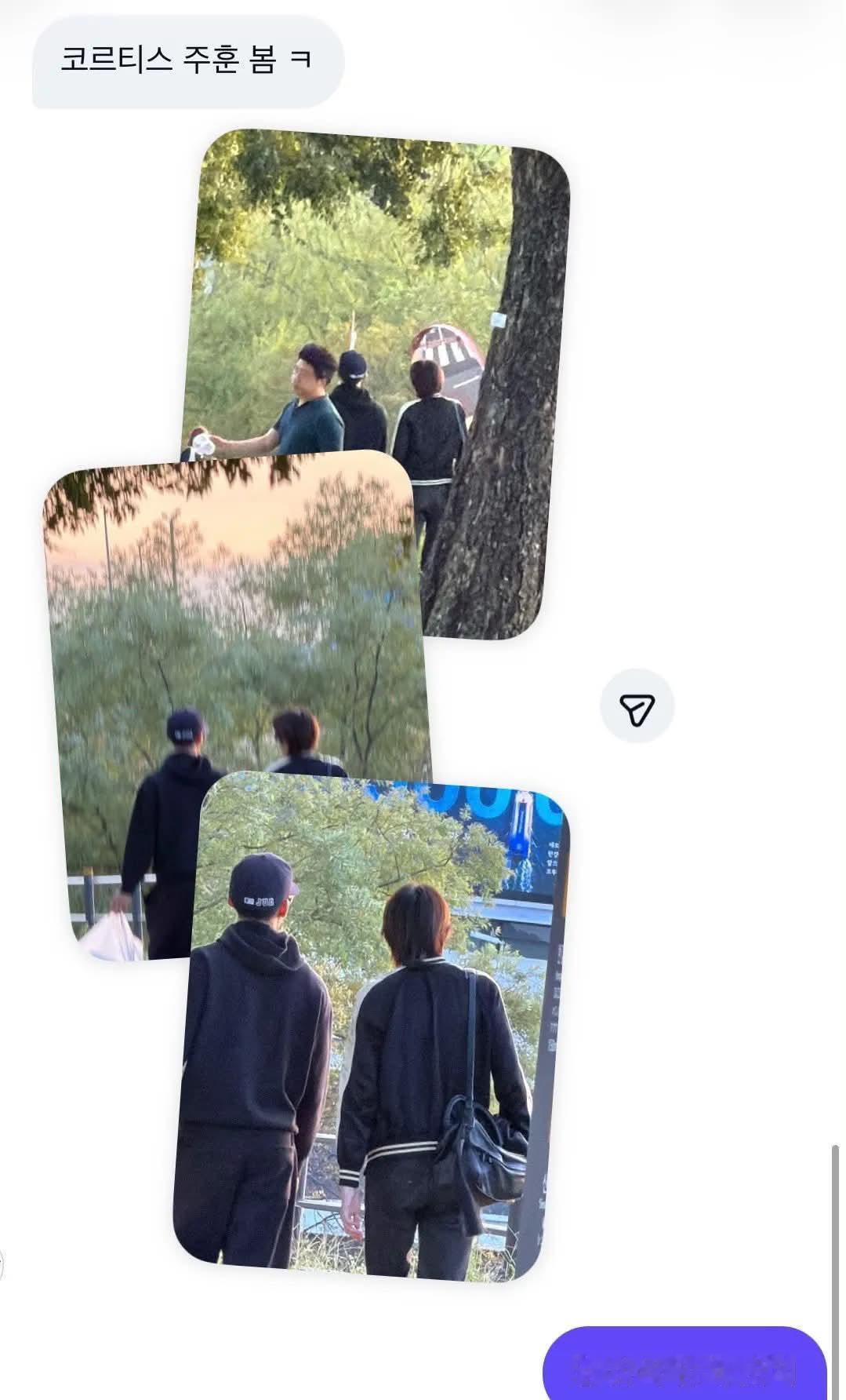 训训今天假期愉快且透明的一天☺️😌第一站 汉南洞街边偶遇第二站 咖啡厅蛋糕闺蜜