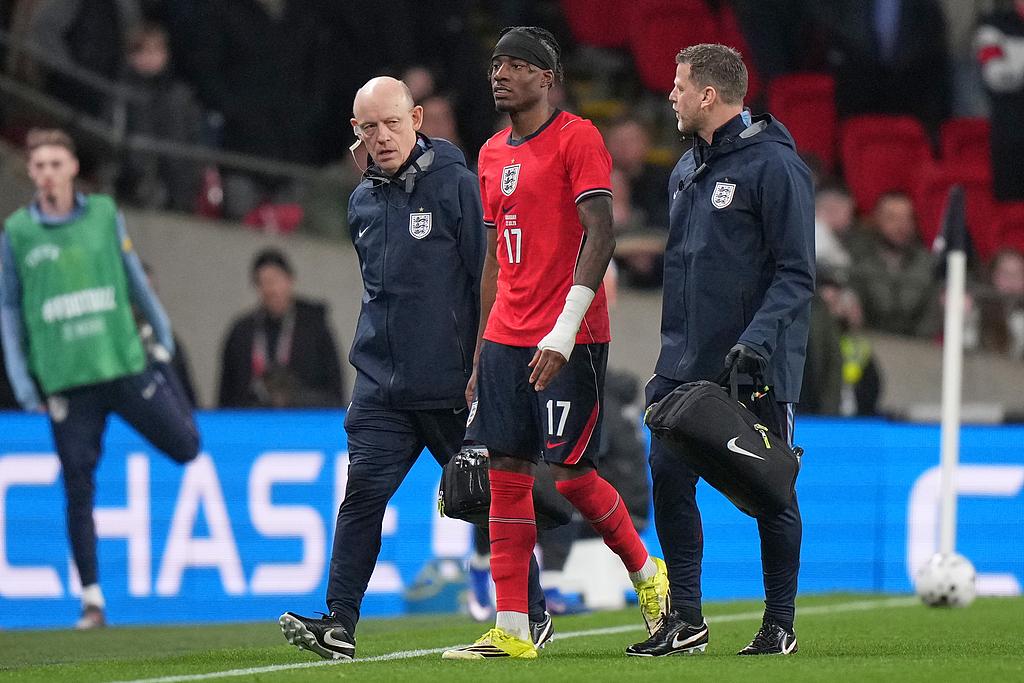 英格兰队8人退出集训

29日凌晨，英格兰队发布官方消息，总计8名球员将离开集训