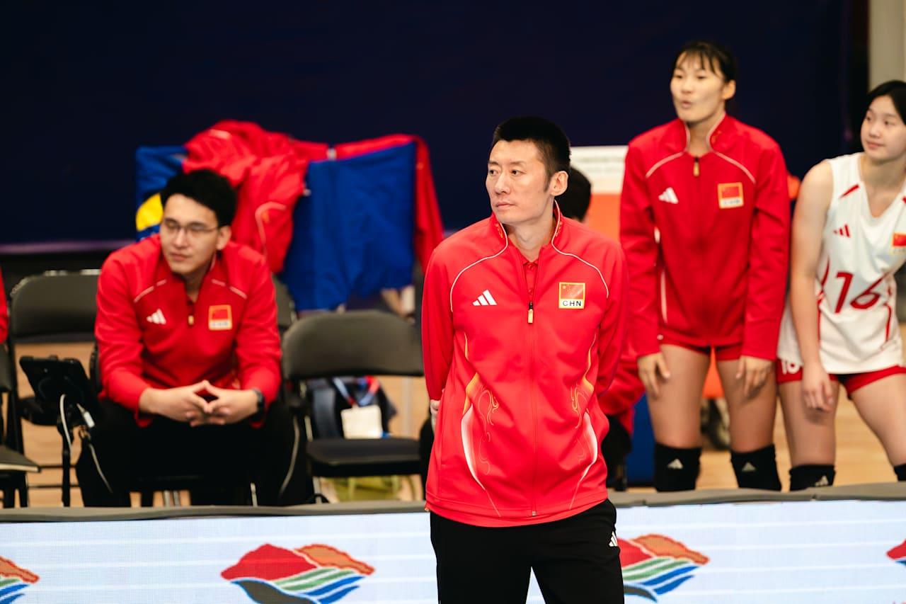 【U17世锦赛中国女排3:1中国台北摘铜】
智利-圣地亚哥，U17女排世锦赛季军