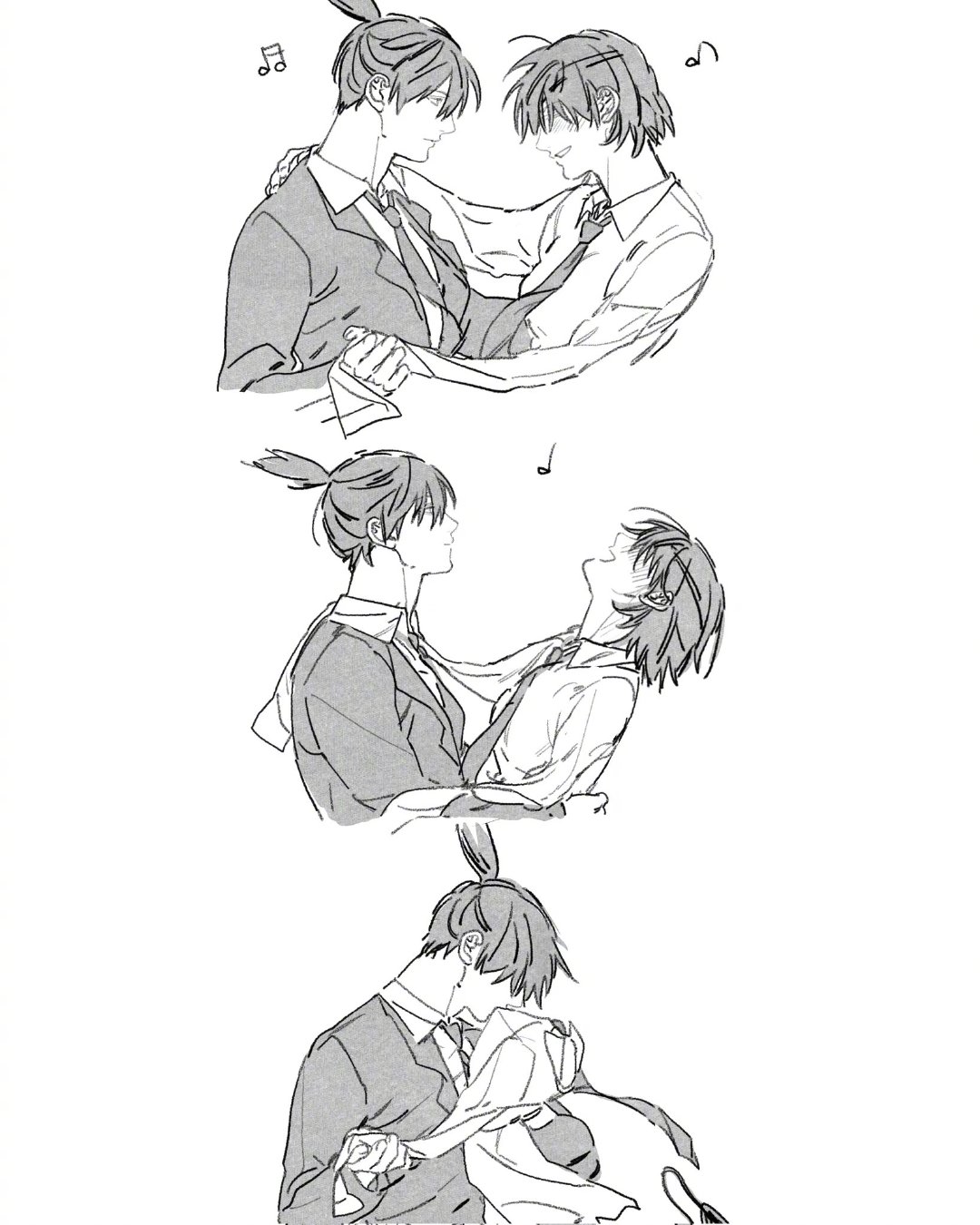 电锯人 秋姬野 当我死后 希望你为我哭泣[苦涩]绘：김멍개 ​​​